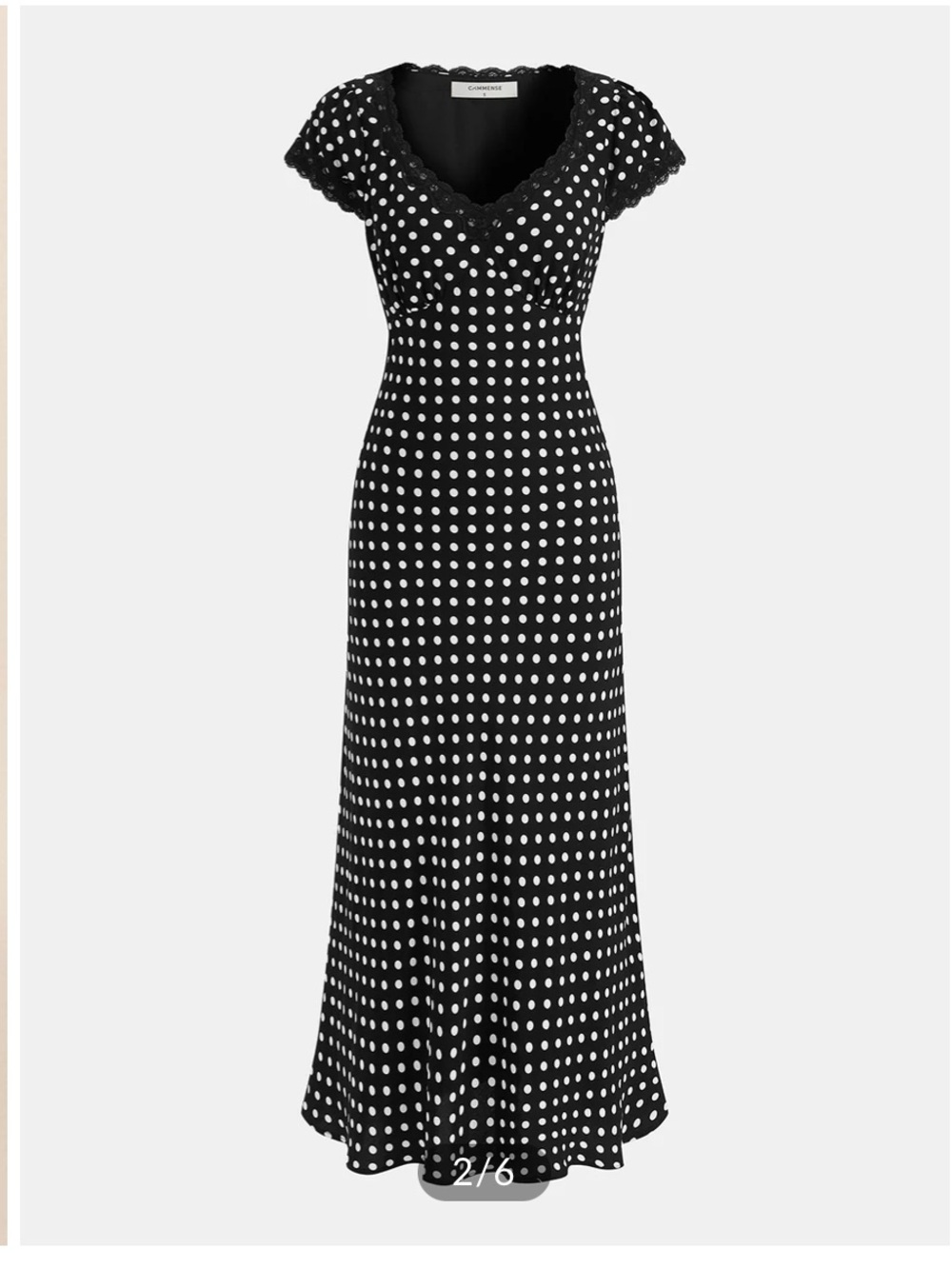 Commense Polka Dot dress